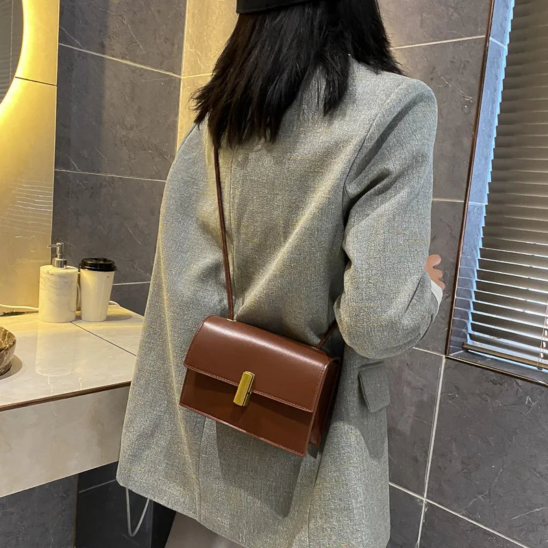 Knitting Strap Shoulder Bag for Women Handbags Small Crossbody Bags
