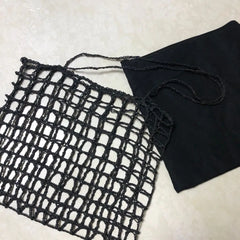 Korean Large Capacity Straw Tote Bag One Shoulder Square Handbag Messenger Bag