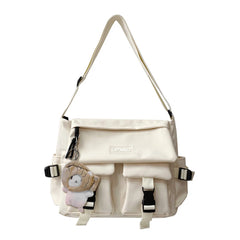 Ladies Crossbody Bags Pockets Crossbody Handbags Pendant Decor