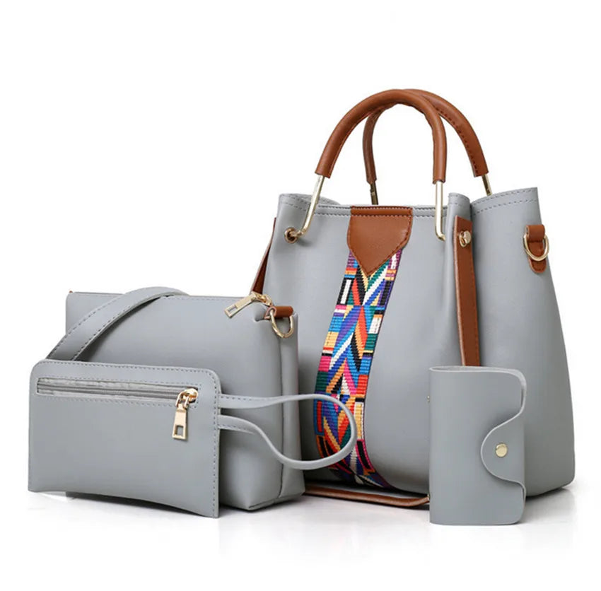 4 Sets Women Handbags For Women, Stylish and Functional