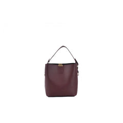 Small Bucket Shoulder Bag Car Line PU Leather Travel Messenger Bags