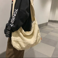 Large Capacity Canvas Messenger Bag for Women and Men