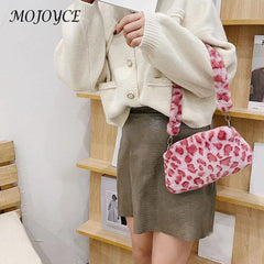 Animal Pattern Shoulder Bag Top-handle Tote Party Clutch