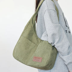 Large Capacity Canvas Handbag Women Shoulder Messenger Bag Female Handbag
