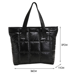Quilted Shoulder Bag Large Capacity Crossbody Bag