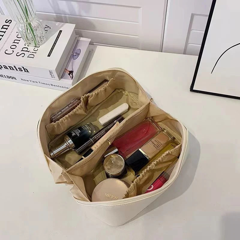 Large Capacity Portable Makeup Bag Women Cosmetic Bag Toiletries Organizer