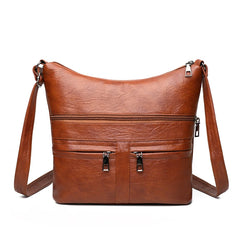 Women's Stylish Large Leather Shoulder Bag