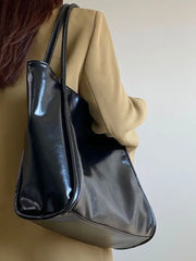 Large Capacity Leather Shoulder Bag Women Handbag Tote Shopping Bag
