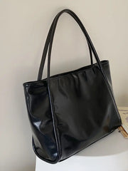 Large Capacity Leather Shoulder Bag Women Handbag Tote Shopping Bag
