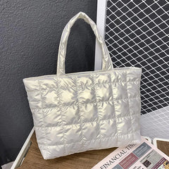 Winter Shoulder Bags For Women High Capacity Tote Bag