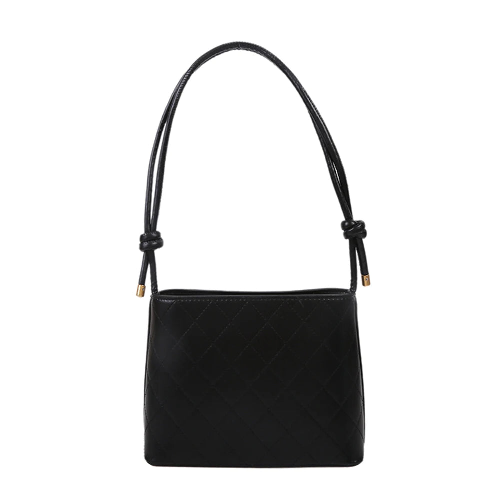 Lattice Pattern Envelop Handbag PU Leather Shoulder Crossbody Bag
