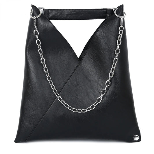 Women's Leather Tote Shoulder Bag Large Capacity Handbag