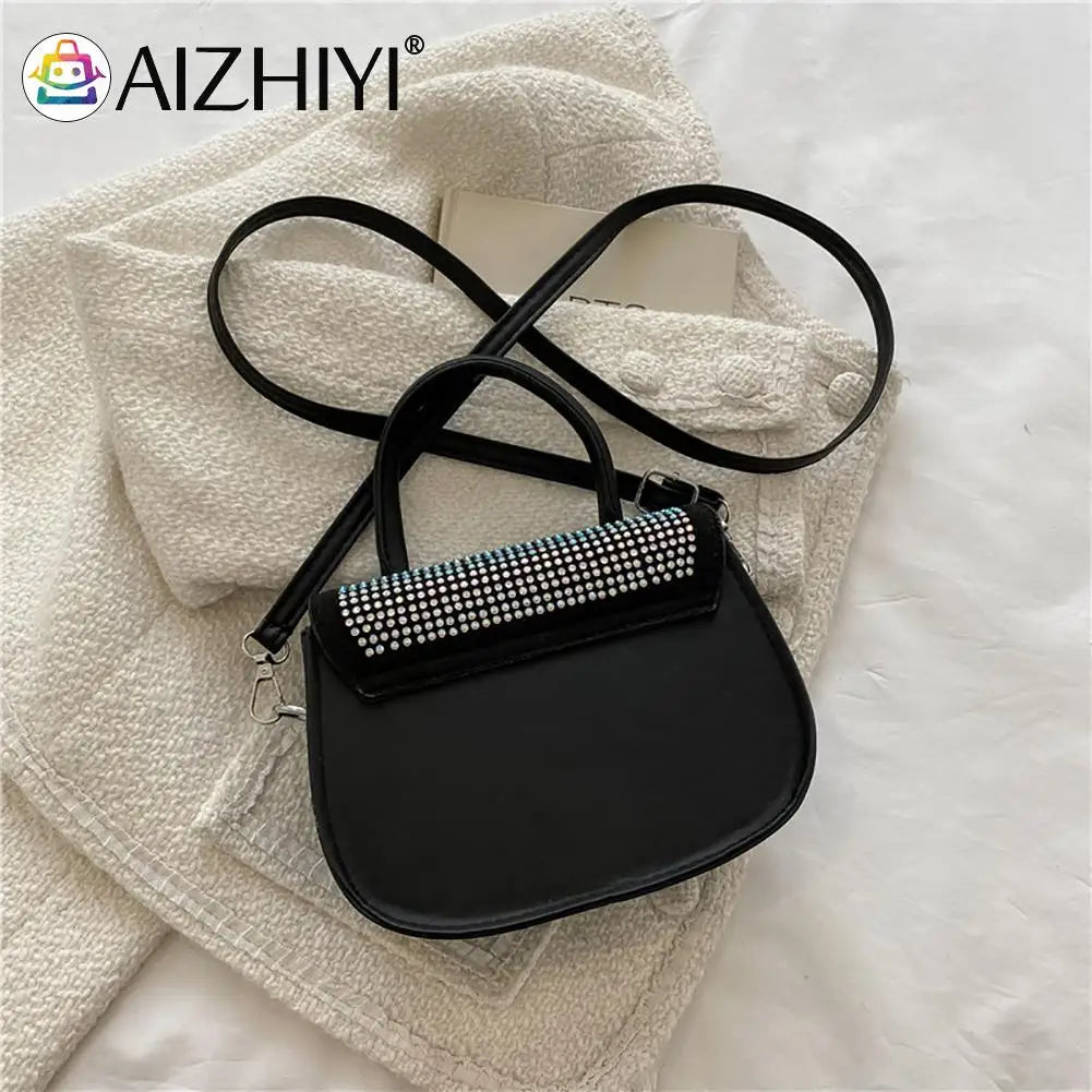 Rhinestone Diamond Small Crossbody Purses Handbags Women