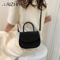 Rhinestone Diamond Small Crossbody Purses Handbags Women
