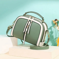 Leather Women's Bag High Handbags Summer Versatile Large Capacity Shoulder Bag
