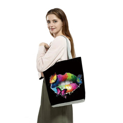 Leopard Shoulder Bags Travel Beach Bag Reusable Shopping Bag