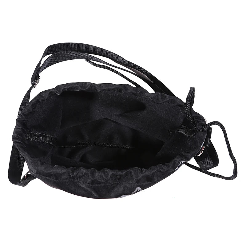 Luminous Butterfly Messenger Bag Women Drawstring Chain Shoulder Pouch