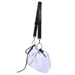 Luminous Butterfly Messenger Bag Women Drawstring Chain Shoulder Pouch