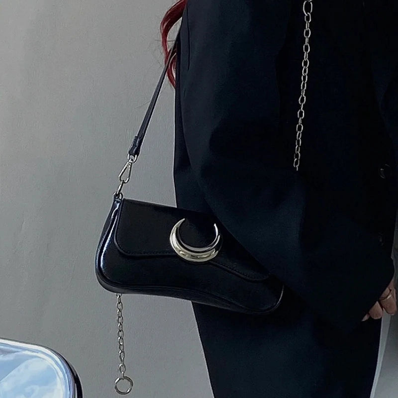 Magic Moon 5D Gradient Shoulder Bag Women Y2K Messenger