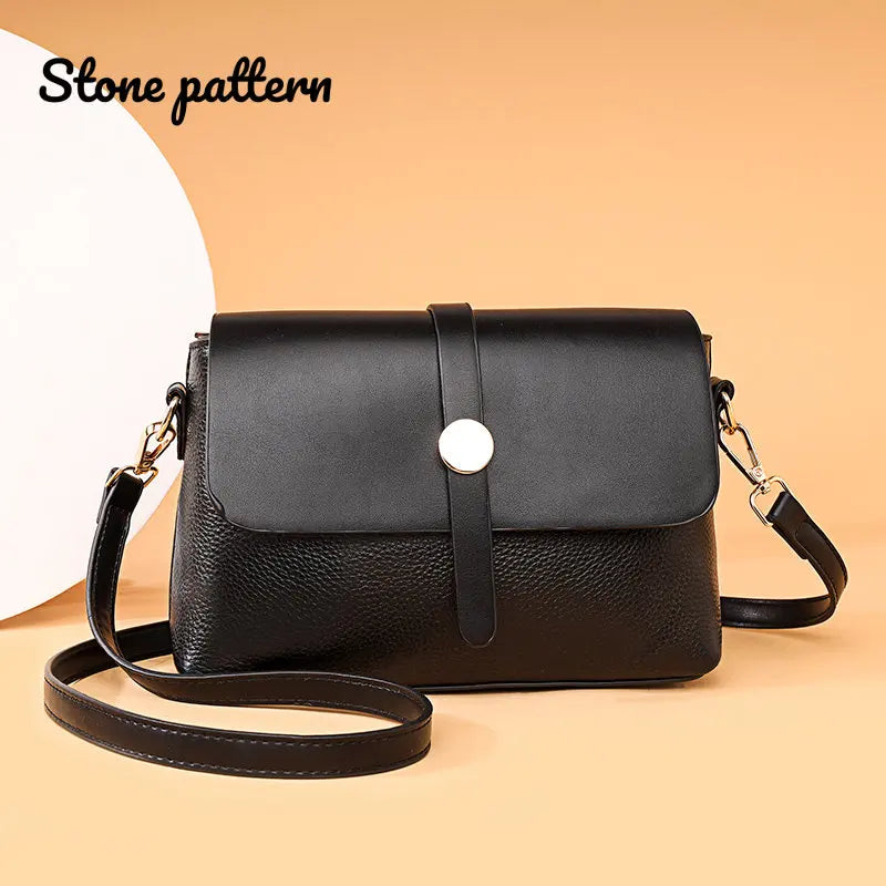 Leather Shoulder Bags High Soft Cowhide Female Messenger Bag