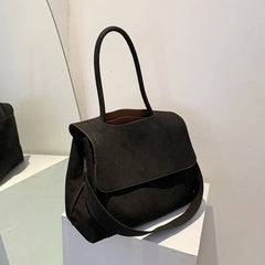 Large Capacity Women Bags suede Leather Crossbody Bags Ladies Shoulder Bag