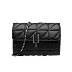 Leather Chain Crossbody Bags For Women Handbags Purses Small Shoulder