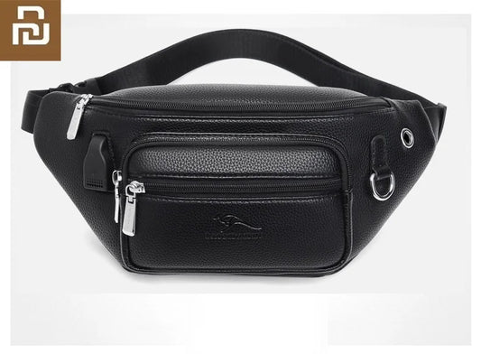 Men's Waist Bag Sports Leisure Messenger Bag Waterproof Chest Bags