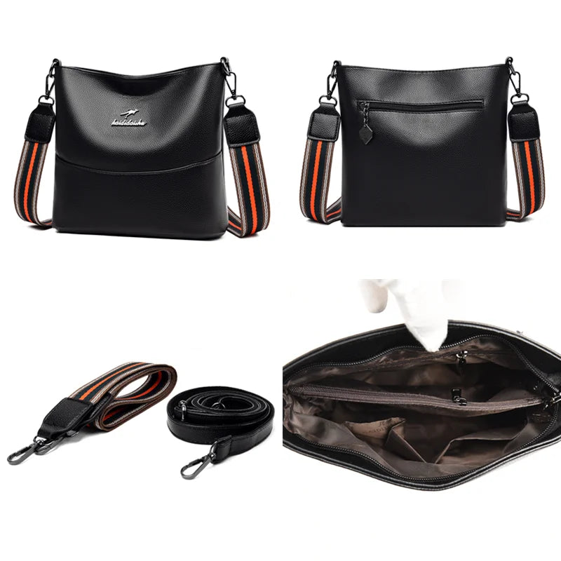PU Leather Women Handbags Shoulder Messenger Bag