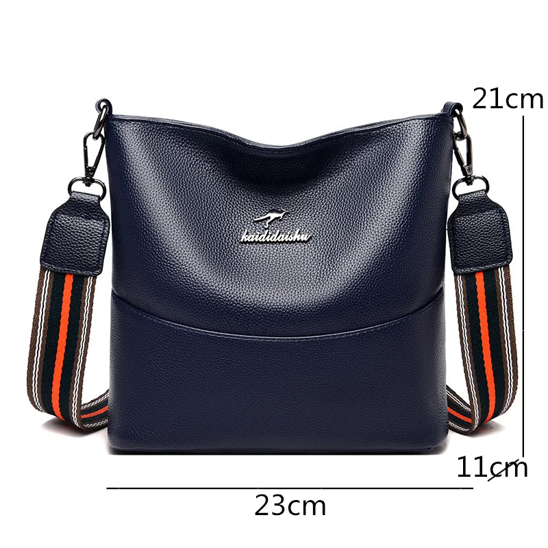 PU Leather Women Handbags Shoulder Messenger Bag