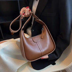 Summer Shoulder Bag Women PU Leather Small Shopper Purses