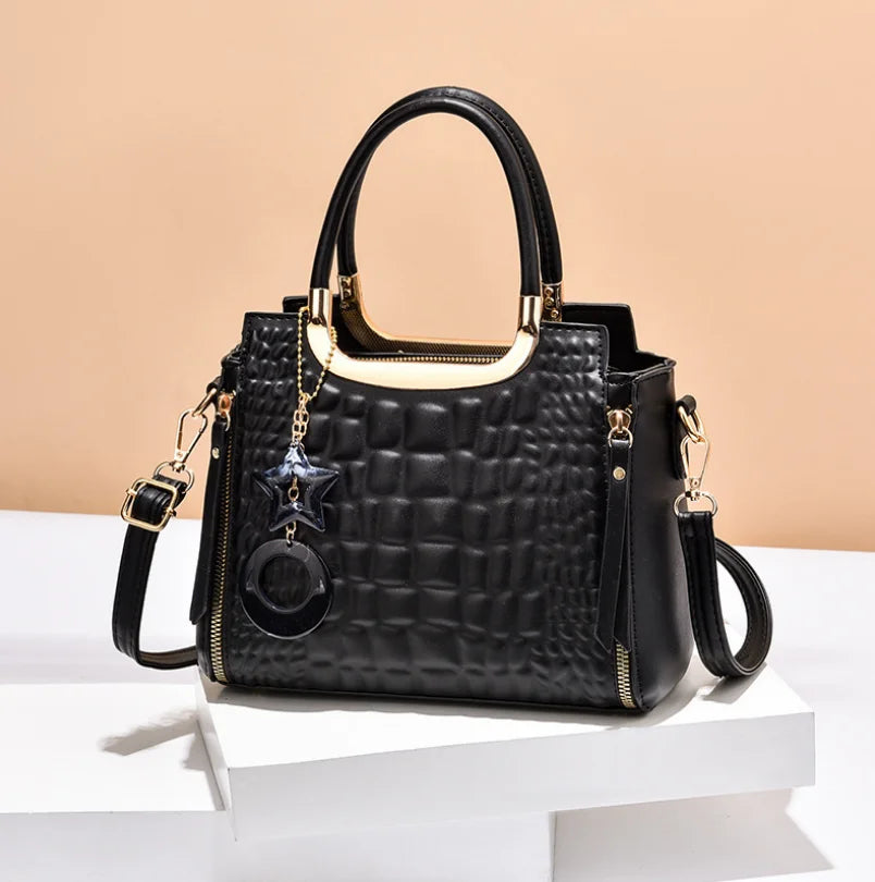 Women's Embroidered Crossbody Shoulder Bag High Messenger Handbag