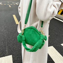 Women Towel Embossed Crossbody Bags Ladies Party Clutch