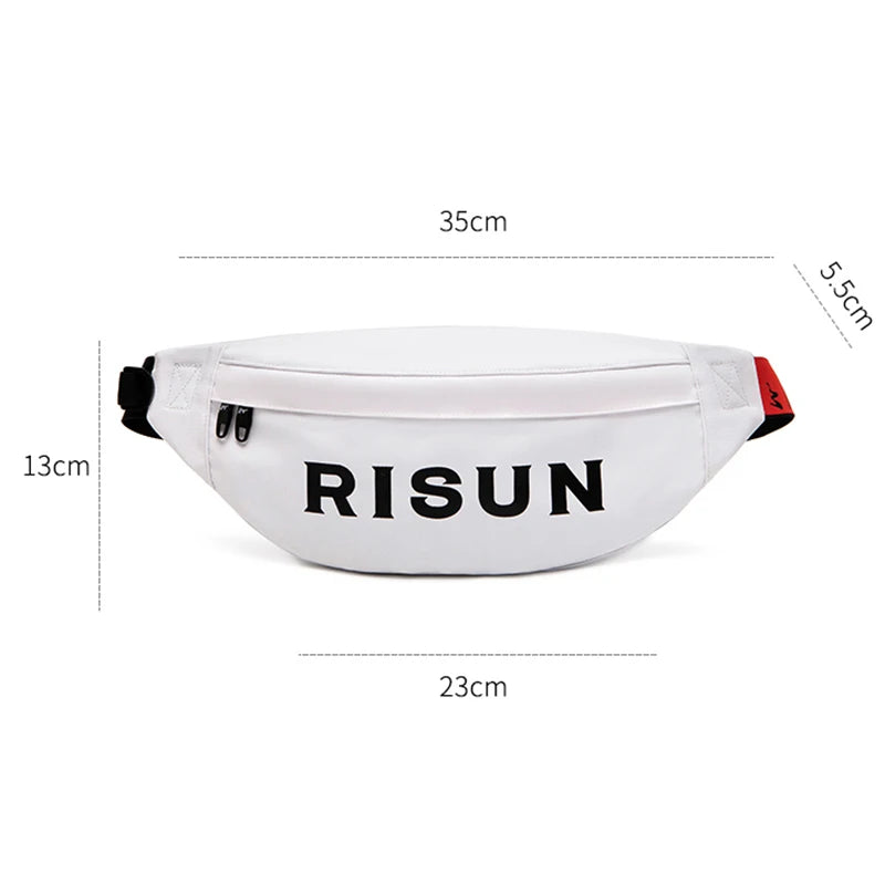 Men Women Waist Packs Sling Bag Crossbody Outdoor Sport Shoulder Chest