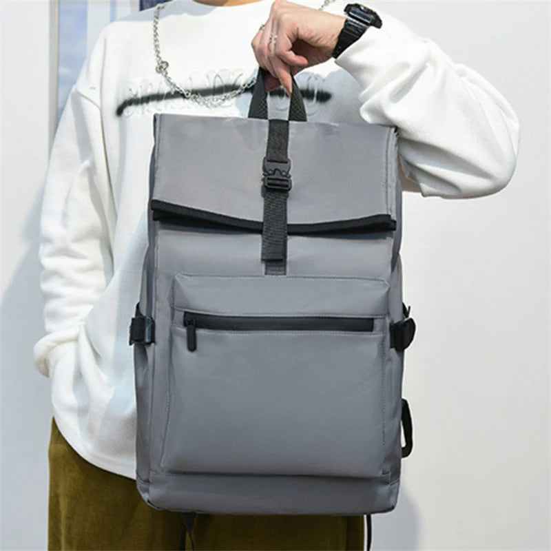 Waterproof Business Backpack for 15.6" Laptop, Teenage Travel Schoolbag