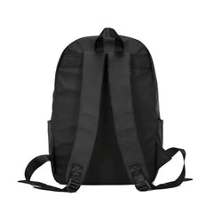 Men's Leather Laptop Backpack for School College