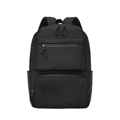 Men's Leather Laptop Backpack for School College