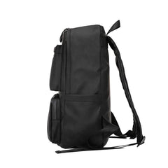 Men's Leather Laptop Backpack for School College
