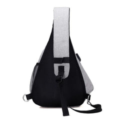 Men Backpacks USB Charging Backpack Teenagers Boys School Bag Male One Shoulder