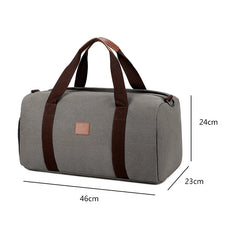 Canvas Travel Duffle Bag Weekend Hand Bag Organizer