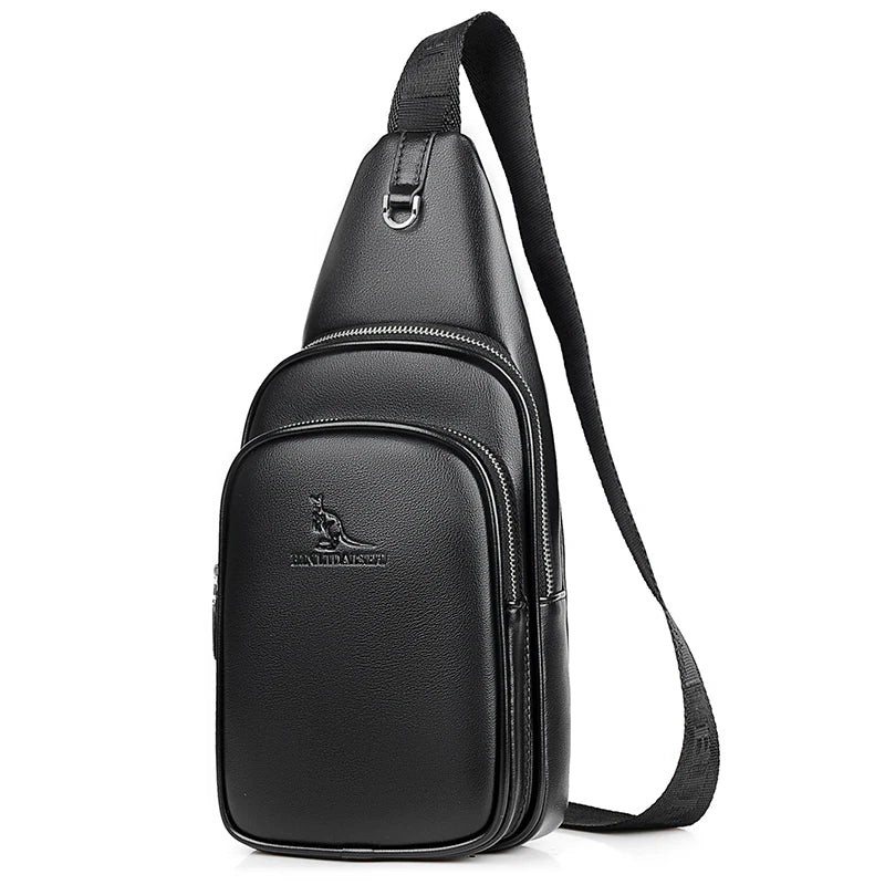 Men Chest Pack Short Trip Crossbody Bag Water Repellent Shoulder Bag