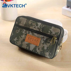 Men PU Leather Fanny Waist Bag