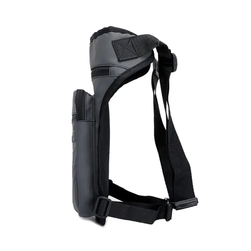 Men Nylon Motorcycle Hip Belt Waist Fanny Pack Riding Travel Shoulder Crossbody