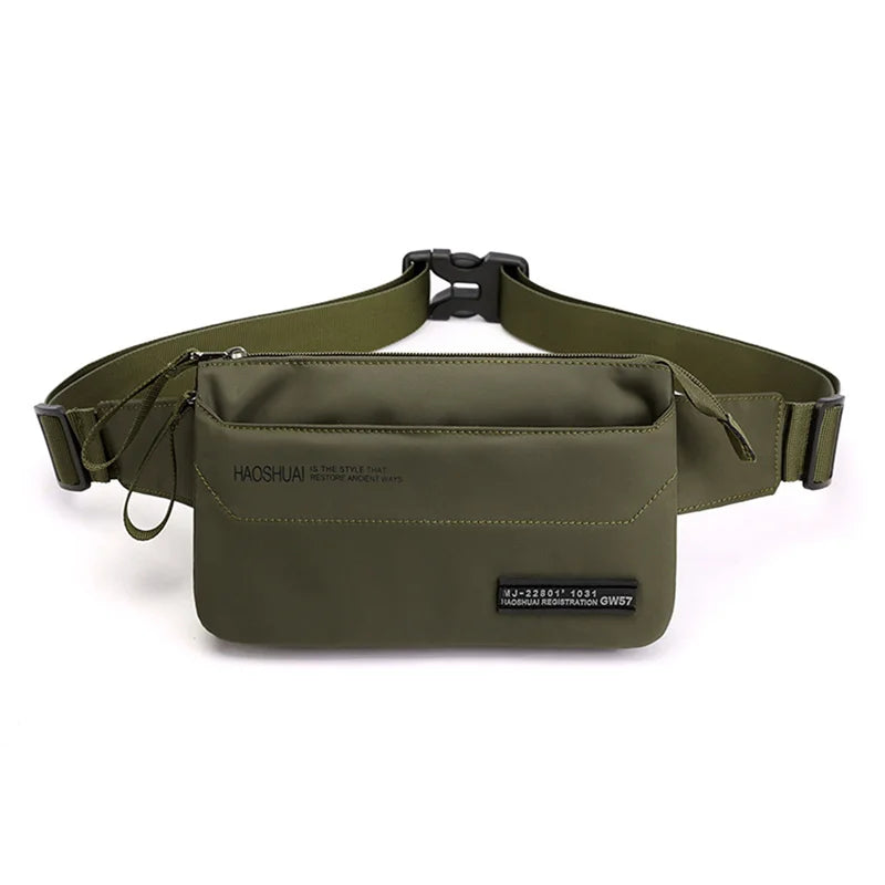 Men Women Waterproof Waist Packs Wear Resistant Fanny Pack