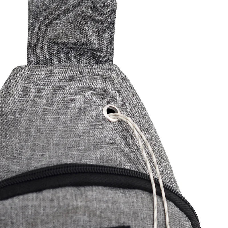 Canvas Shoulder Bag Packs Multifunction Travel Sling Bag