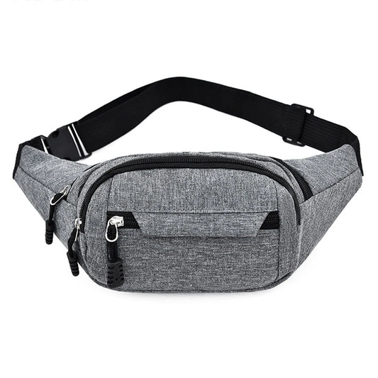 Canvas Waist Bag Phone Belt Pouch Outdoor Travel Hip Bags
