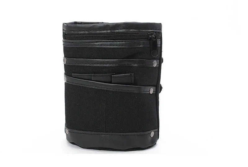 Men's Canvas Waist Bag Belt Fanny Pack Multi-Function Pouch