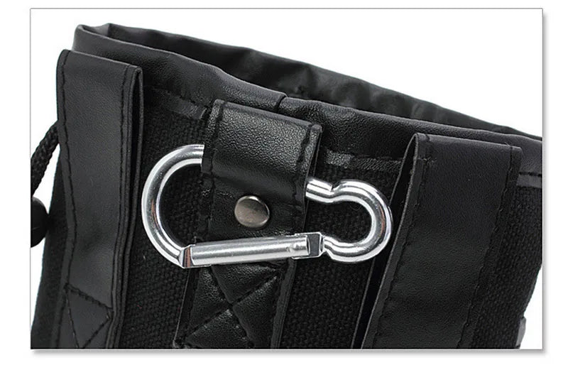 Men's Canvas Waist Bag Belt Fanny Pack Multi-Function Pouch