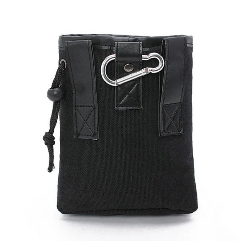 Men's Canvas Waist Bag Belt Fanny Pack Multi-Function Pouch