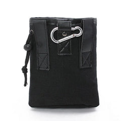 Men's Canvas Waist Bag Belt Fanny Pack Multi-Function Pouch