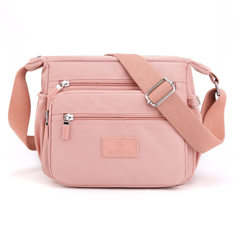 Nylon Shoulder Bag Women's Crossbody Purse
